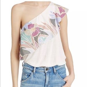 Free people one shoulder top